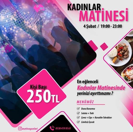 4 Şubat Başakşehir Kadınlar Matinesi