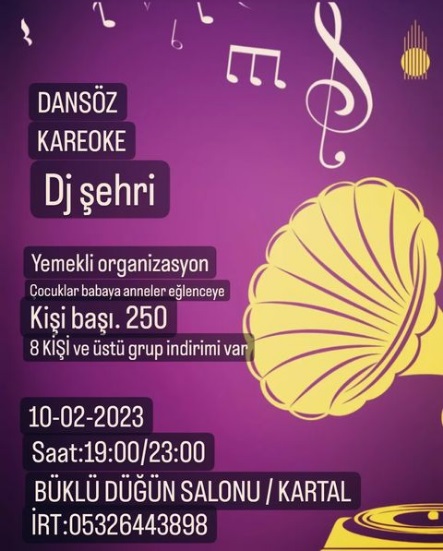 10 Şubat 2023 Kartal Kadınlar Matinesi