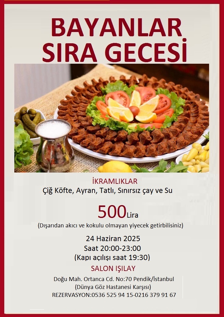 Bayanlar Sıra Gecesi