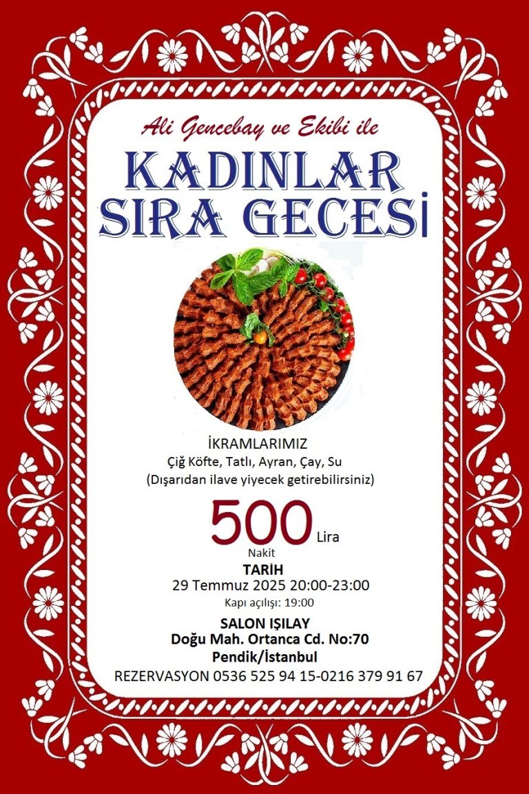 Bayanlar Sıra Gecesi