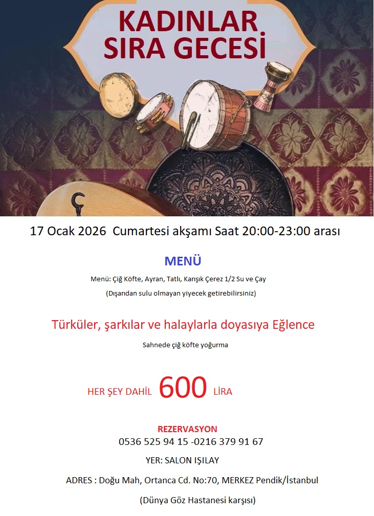 KADINLAR SIRA GECESİ